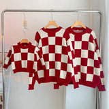 Checkered Sweaters