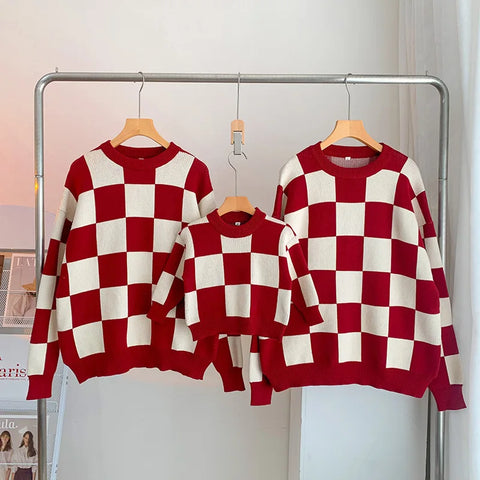 Checkered Sweaters