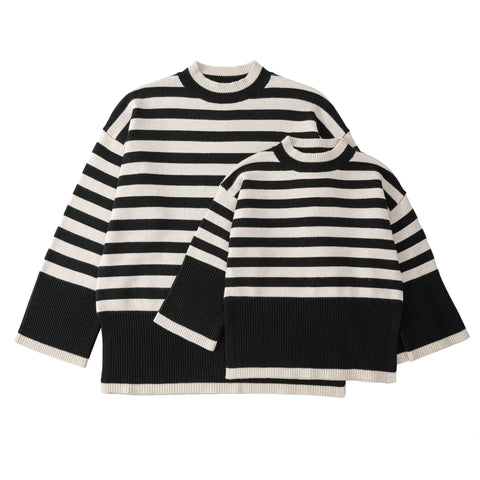 Stripe Chic Sweaters