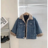 Plush Denim Jackets
