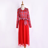 Holiday Red Dress - EllMii Boutique