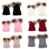Matching Knit Beanie's - EllMii Boutique