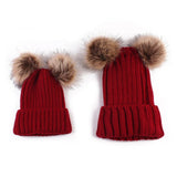Matching Knit Beanie's - EllMii Boutique