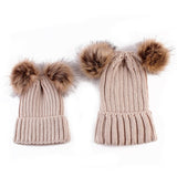Matching Knit Beanie's - EllMii Boutique