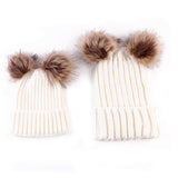 Matching Knit Beanie's - EllMii Boutique
