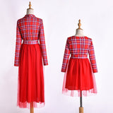 Holiday Red Dress - EllMii Boutique