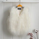 Shaggy Fur Vest - EllMii Boutique