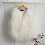 Shaggy Fur Vest - EllMii Boutique