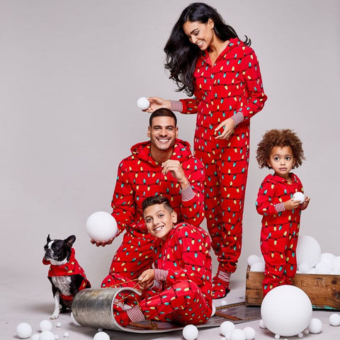 Christmas Light's Pj's - EllMii Boutique