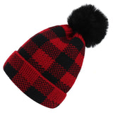 Mommy & Me Plaid Cotton Beanie - EllMii Boutique